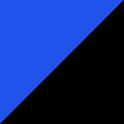 Синий, ткань / Черный, металл