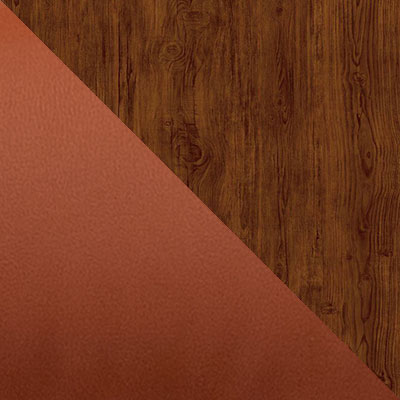 Коричневый, экокожа / Коричневый, дерево