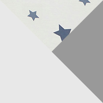 Звездное сияние / Белый / Серый