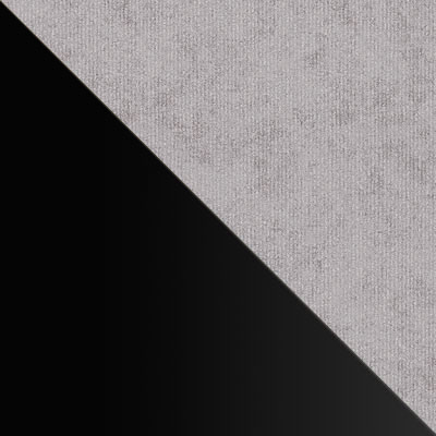 Черный муар, металл / Оникс, велюр