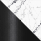 Белый мрамор / Черный матовый, металл image