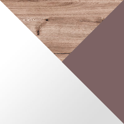 Белый шагрень / Дуб горный / Стекло