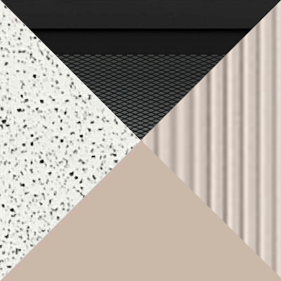 Белый / Меланж / Черный / столешница Антарес