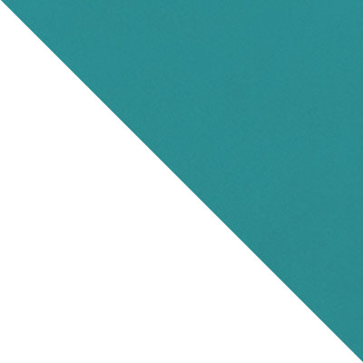 Бирюзовый, велюр / Белый, пластик