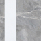 Серый мрамор / Белый, металл image