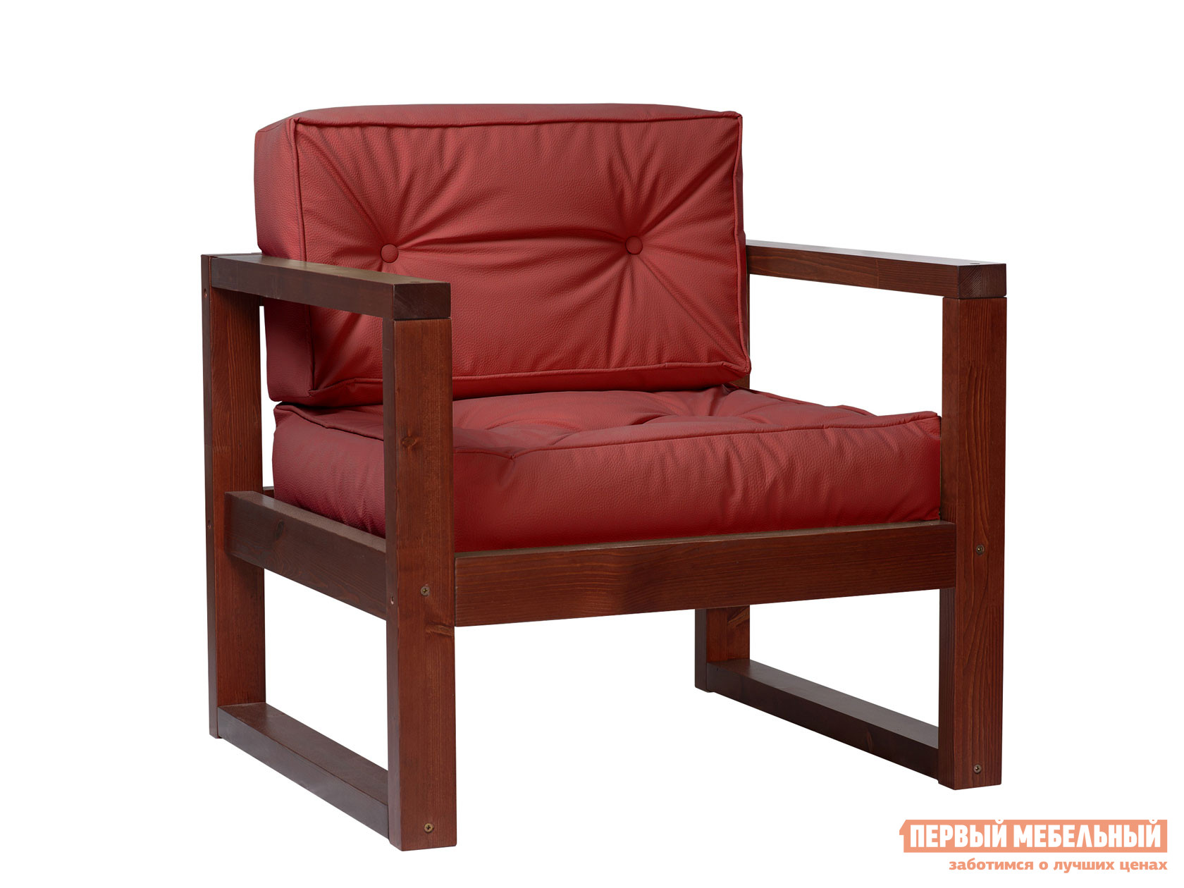 Садовое кресло  Кресло Астер Вишня, Красный, экокожа