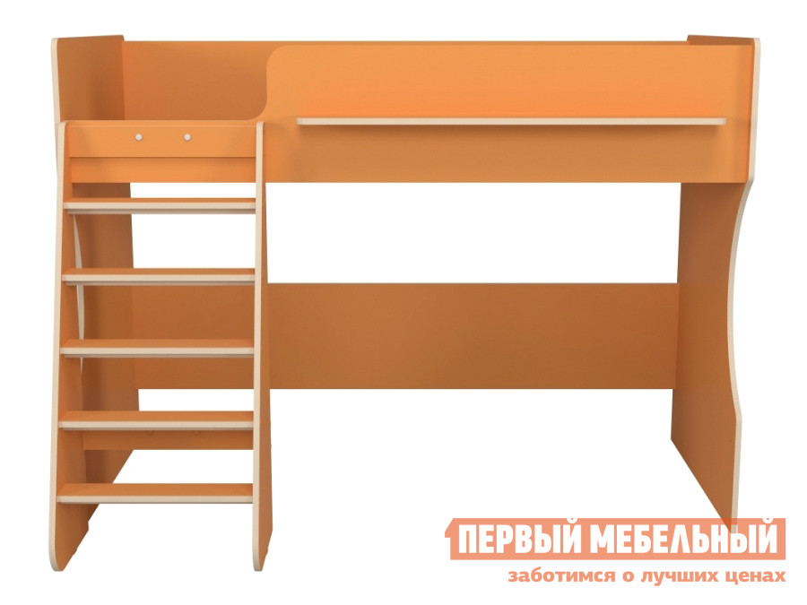 Кровать-чердак  Марли Оранжевый, Без полок от Первый Мебельный