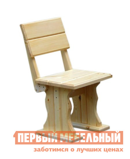 Фото Садовое кресло МФДМ Комфорт Стул деревянный Массив сосны (лак). Купить с доставкой