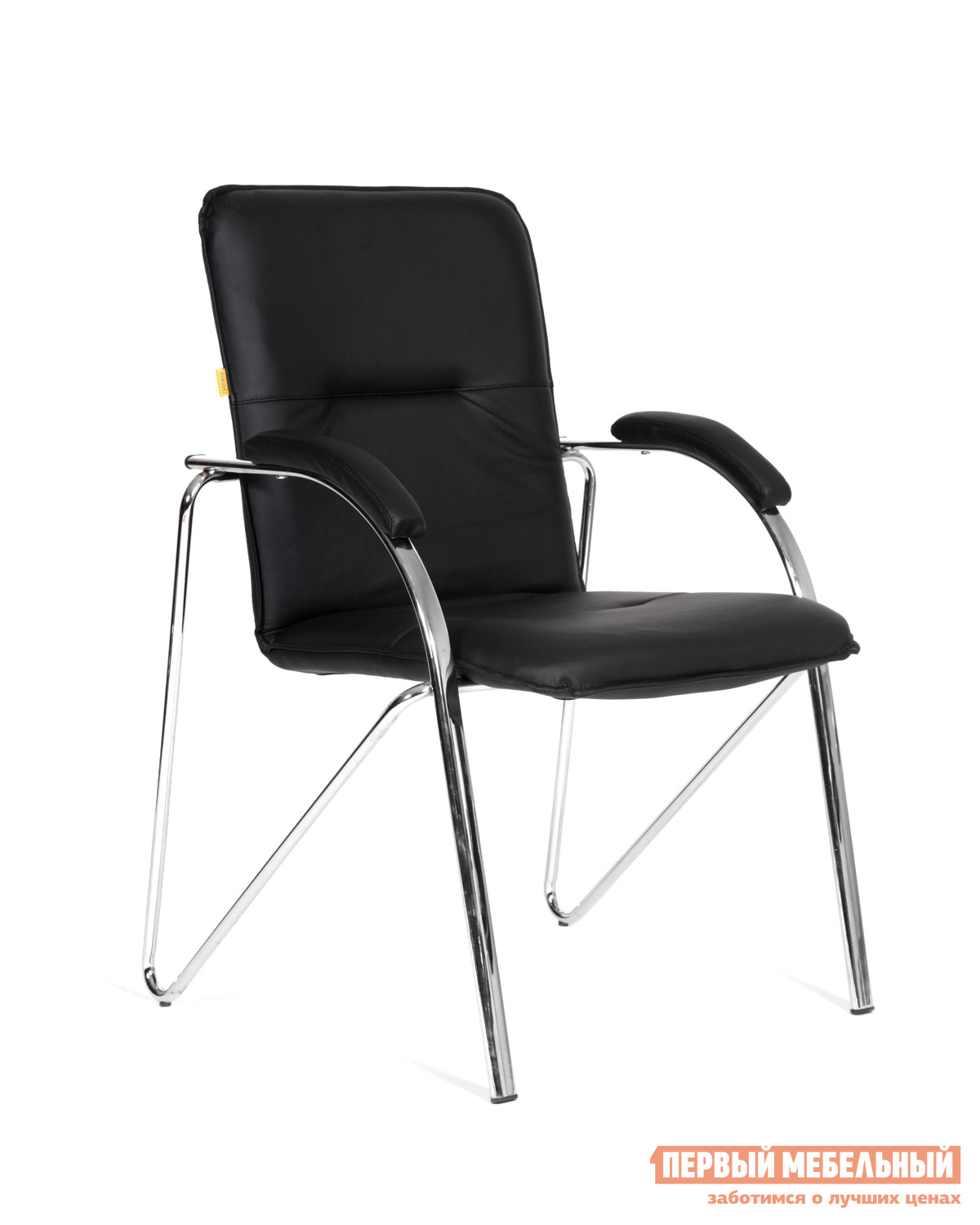 Фото Офисный стул Chairman CH 850 Terra-118 (эко-кожа черная). Купить с доставкой