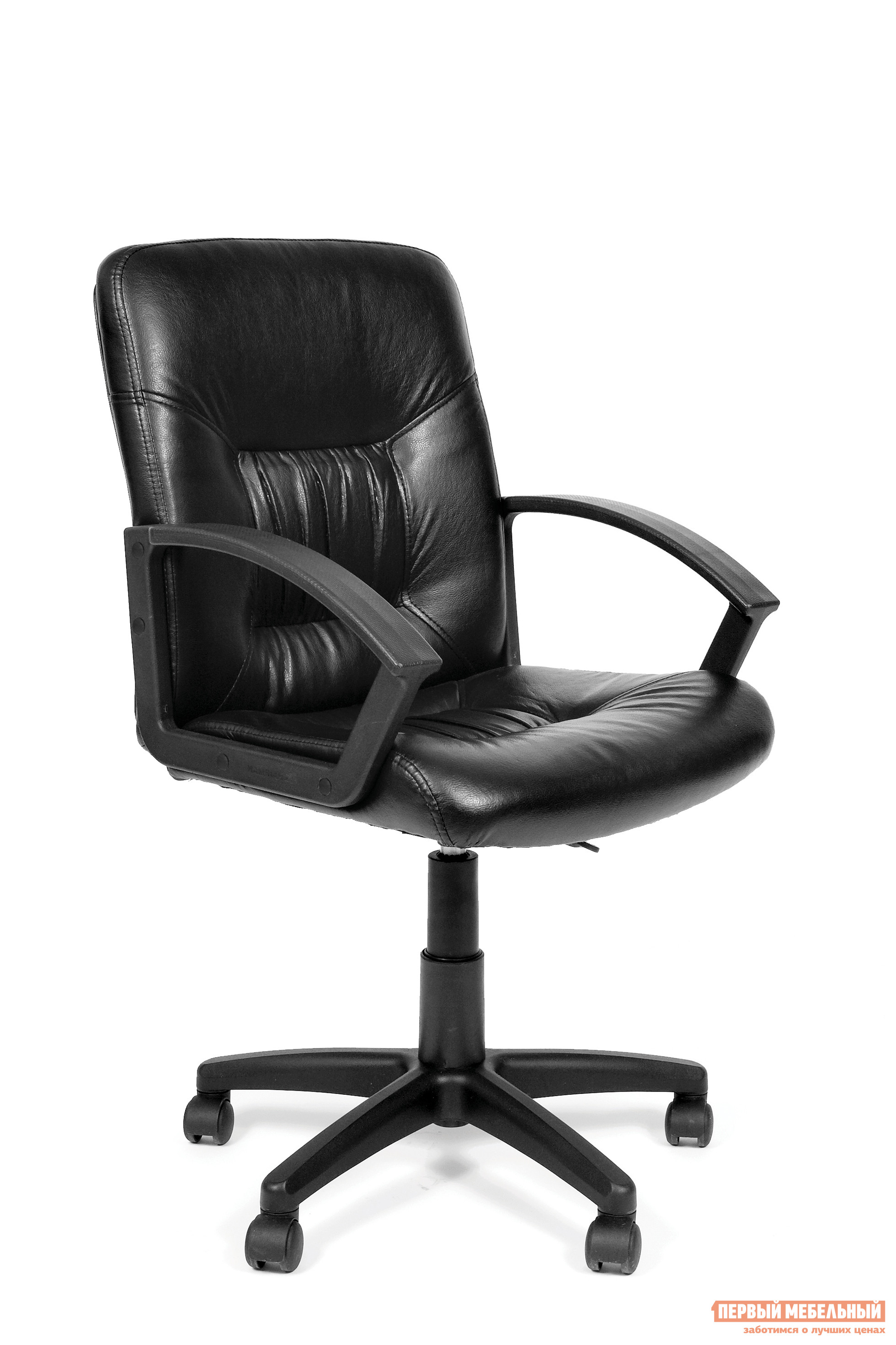 Кожаное офисное кресло Тайпит СН 651