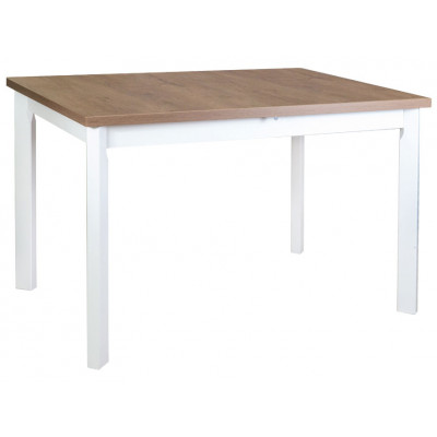 Кухонный стол  Стол MAX 5 P, 120(150)*80*78 Белый / Дуб Лефкас