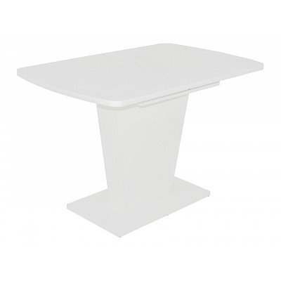 Кухонный стол  Стол раздвижной на опоре Sheldon, 1180 (1570)*720*760 Белый структурный