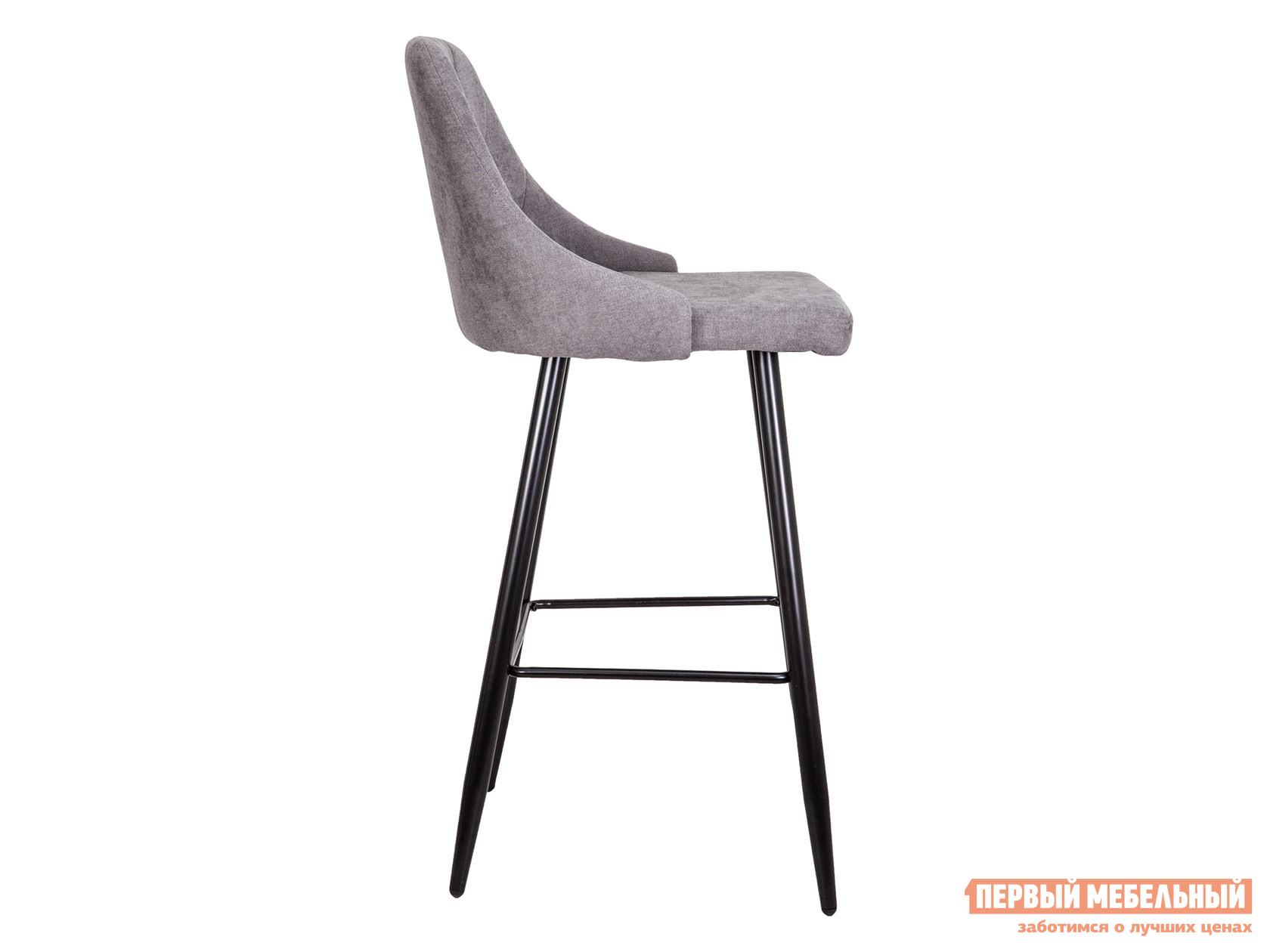 Барный стул  Лара Светло-серый, ткань от Первый Мебельный