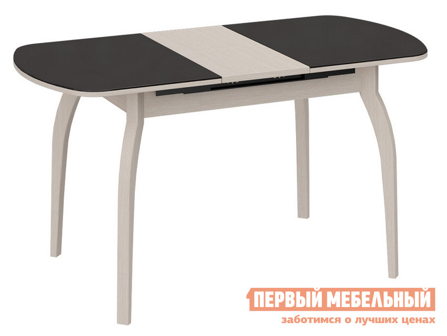 

Кухонный стол СМ-203.22.15 Дуб Белфорт / Коричневое стекло глянец, Коричневый, СМ-203.22.15 Дуб Белфорт / Коричневое стекло глянец