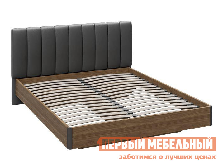 Двуспальная кровать ТриЯ Харрис СМ-302.01.004 Кровать с мягкой спинкой (1600)