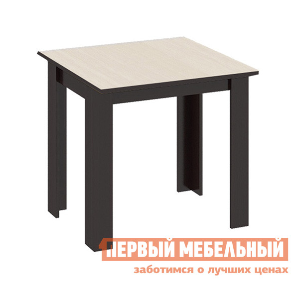 Фото Кухонный стол ТриЯ Кантри (мини) Т2 Венге / Дуб молочный. Купить с доставкой