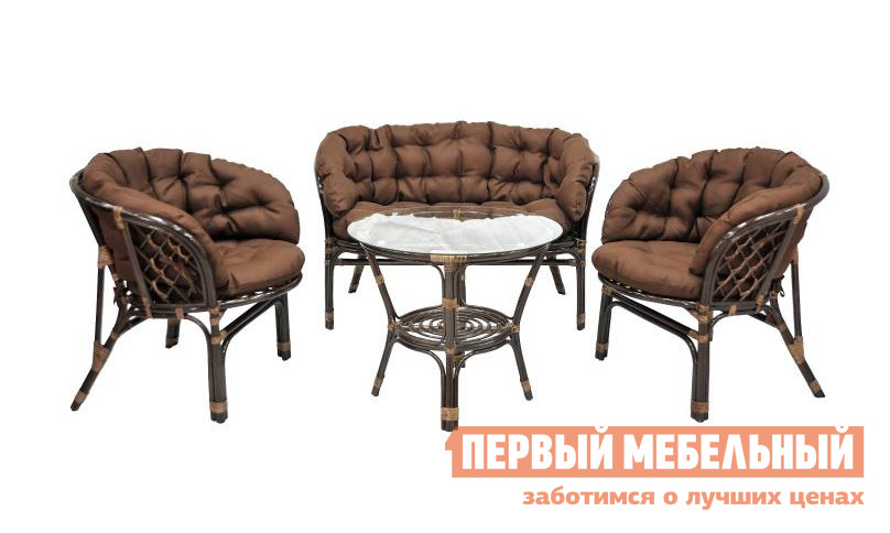 

Комплект плетеной мебели 03/10 (S) Браун, Коричневый, 03/10 (S) Браун