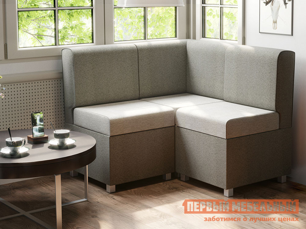 Кухонный диван  Каир 2 Ткань Мокко / Капучино от Первый Мебельный