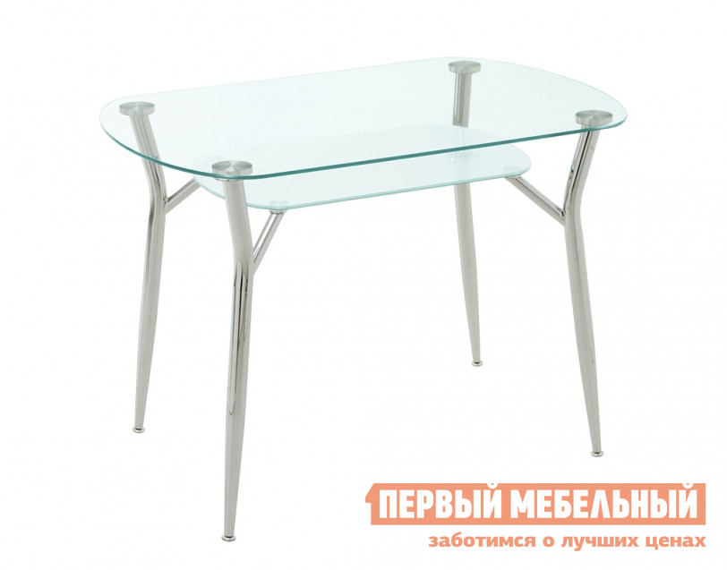 Кухонный стол стеклянный Кубика Пекин-2