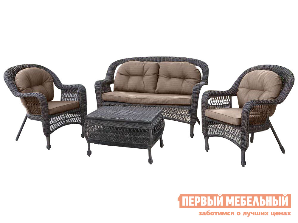 

Комплект плетеной мебели LV520 Brown, Бежевый, LV520 Brown, Бежевый