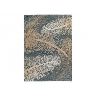 Ковер  Lind Feather Серо-бежевые перья, 18054/140