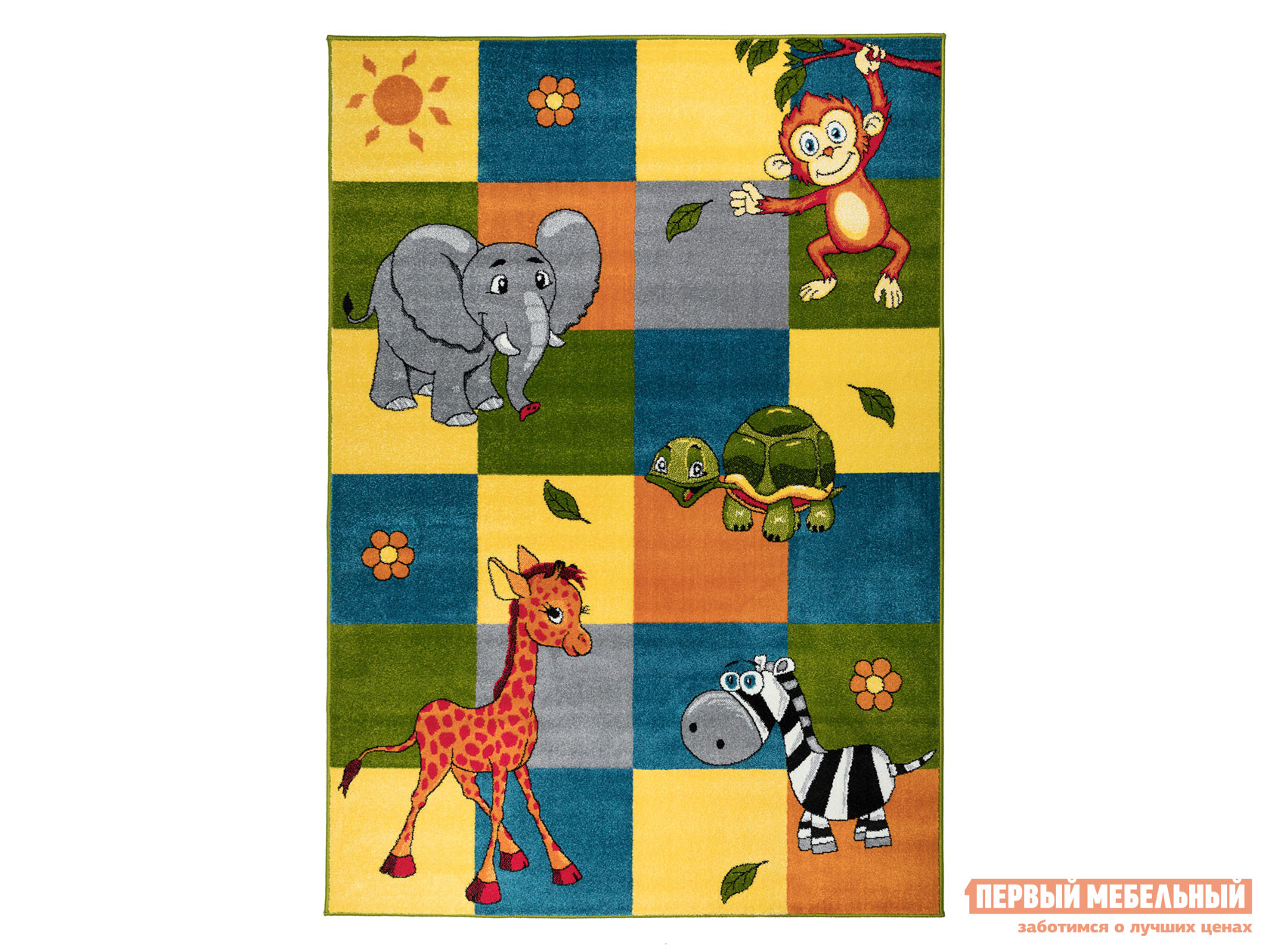 

Детский ковер Mango Zoo Животные, 11379/120, Мультицвет, Mango Zoo Животные, 11379/120