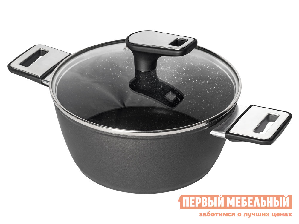

Кастрюля Блекпул 4 л Черный / Серый металлик, Блекпул 4 л Черный / Серый металлик
