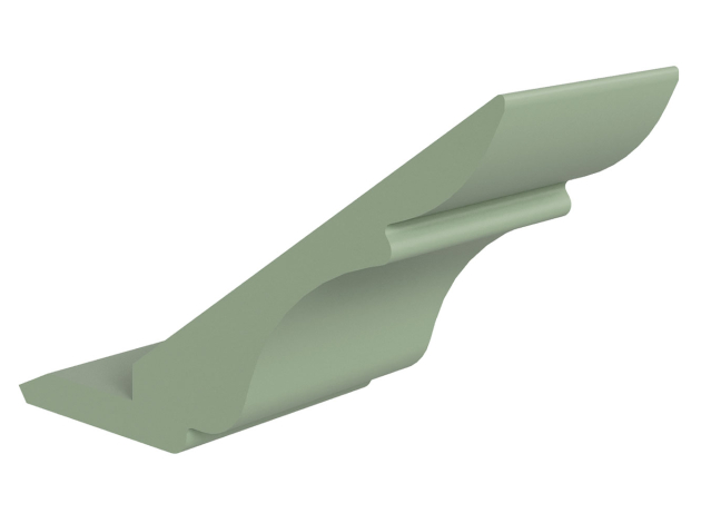 Элемент карниза стыковочный прямой Мишель