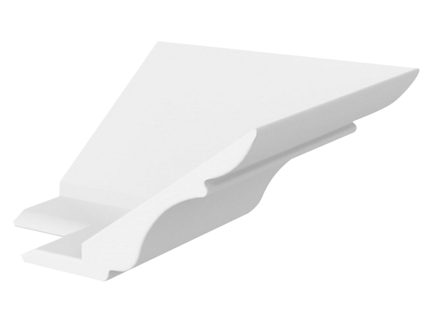 Элемент карниза концевой наружный 90 град Мишель