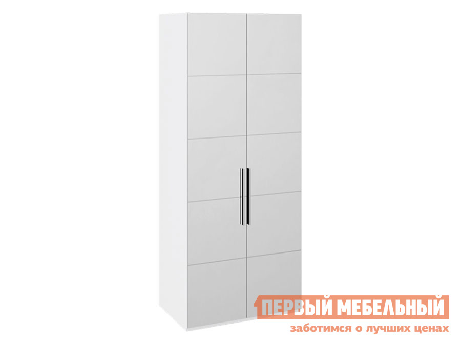 

Распашной шкаф Наоми Белый глянец, Без полок, Наоми Белый глянец, Без полок
