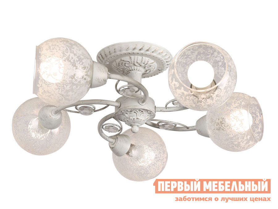 

Люстра CRISTY A5028PL-5WH Бело-золотой / Белый, CRISTY A5028PL-5WH Бело-золотой / Белый