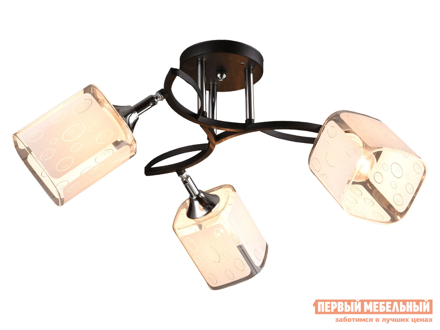 

Люстра MD.3499-3-S BK+CH Черный / Белый, MD.3499-3-S BK+CH Черный / Белый