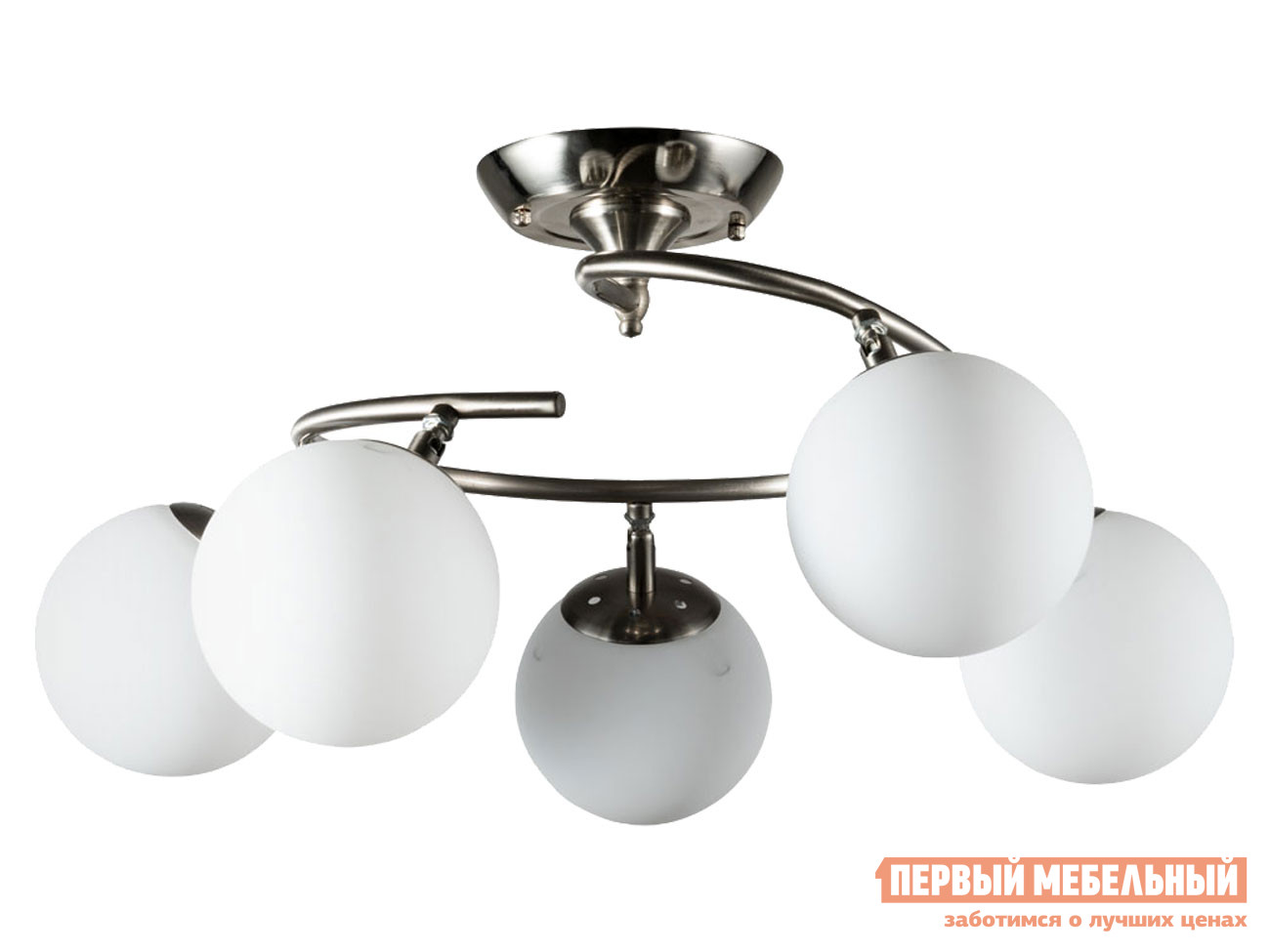 

Люстра BROOKE A2717PL-5SS Серебро / Белый, BROOKE A2717PL-5SS Серебро / Белый