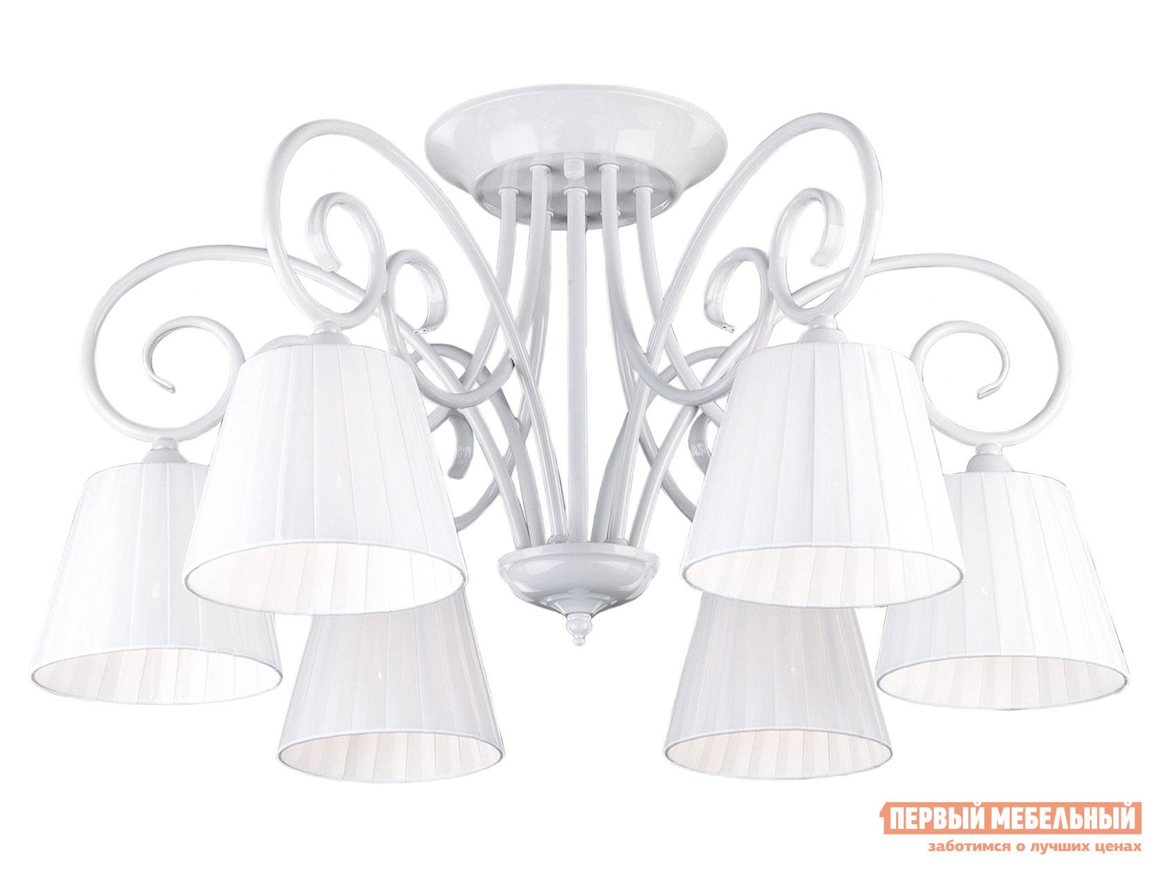 

Люстра Severina 303/6 Белый, металл / Белый, ткань, Severina 303/6 Белый, металл / Белый, ткань