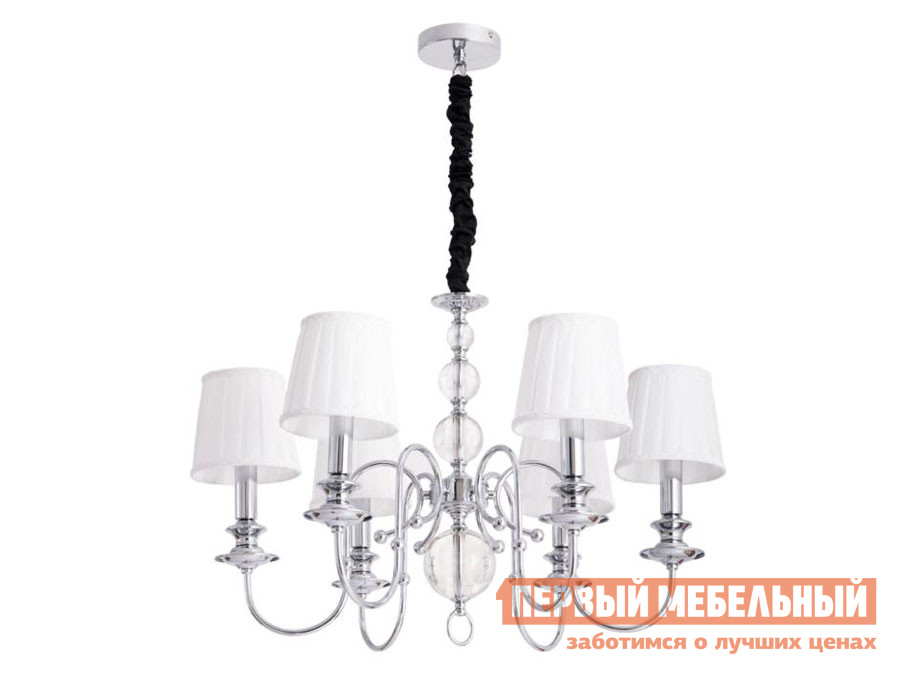 

Люстра MOLLY A1316LM-6CC Хром / Белый, MOLLY A1316LM-6CC Хром / Белый