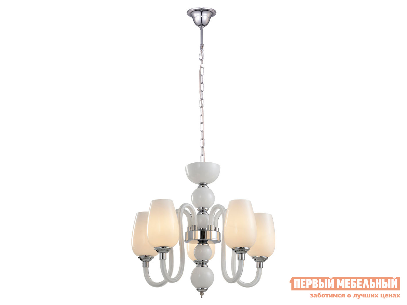 Подвесная люстра Первый Мебельный Люстра LAVINIA A1404LM-5WH