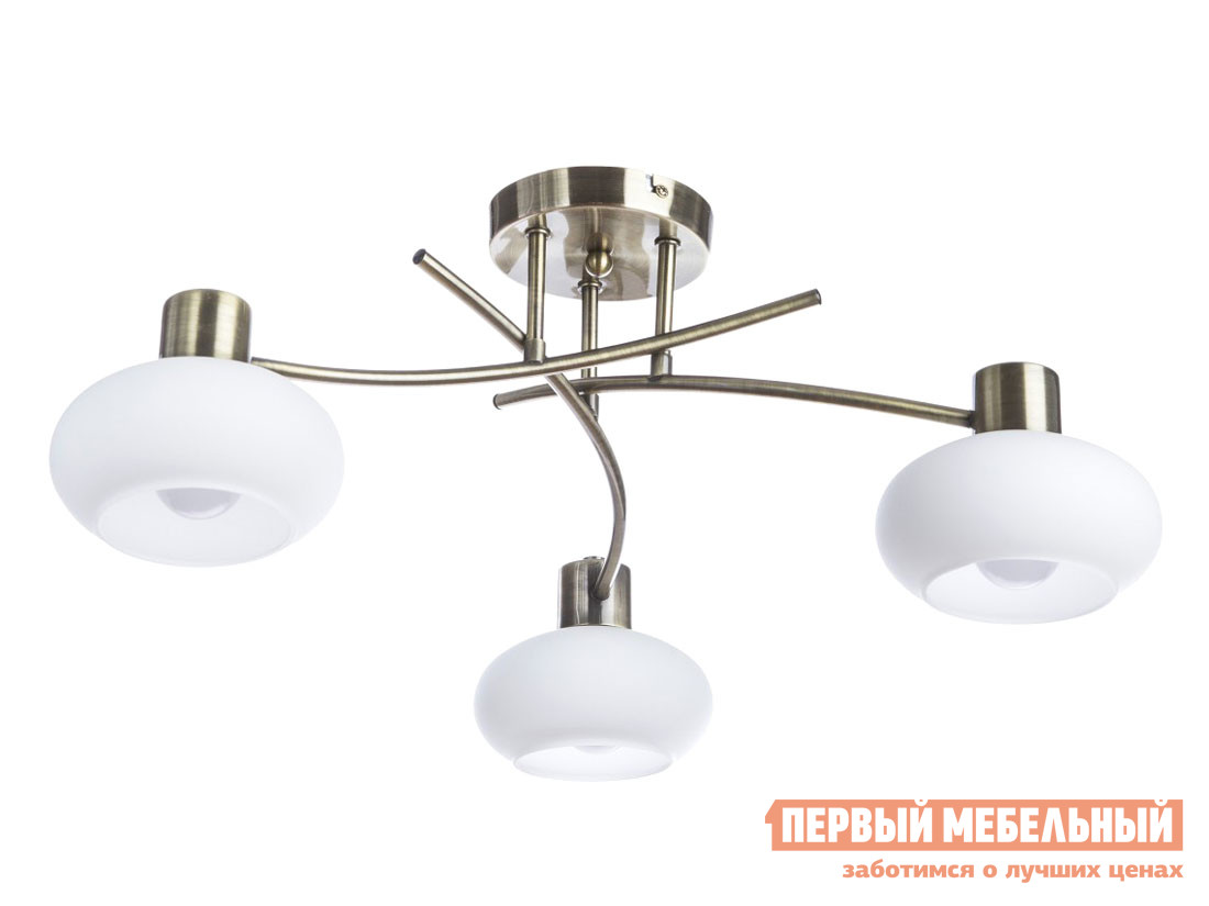 

Люстра LATONA A7556PL-3AB Античная бронза / Белый, LATONA A7556PL-3AB Античная бронза / Белый