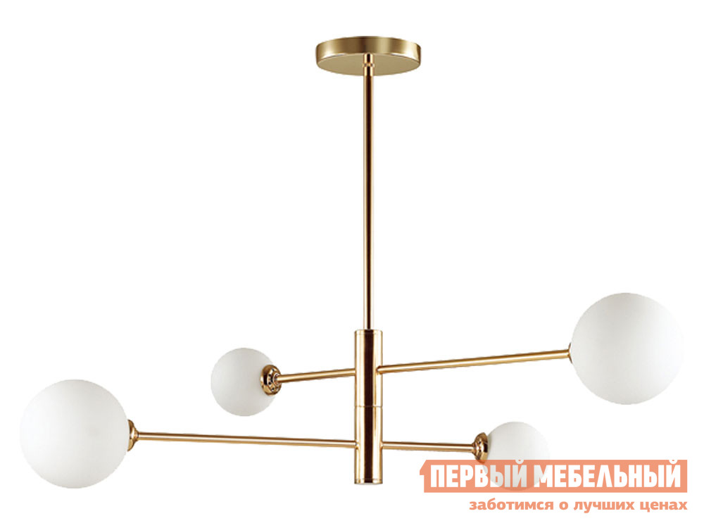 

Люстра GESTELLE 4418/4C Золотой / Белый, GESTELLE 4418/4C Золотой / Белый
