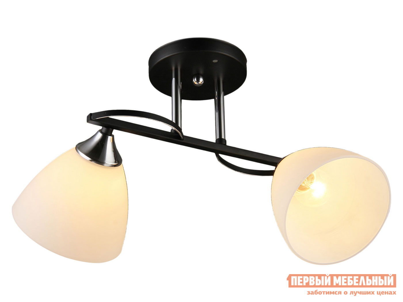 

Люстра MD.2980-2-S BK+CH Черный / Белый, MD.2980-2-S BK+CH Черный / Белый
