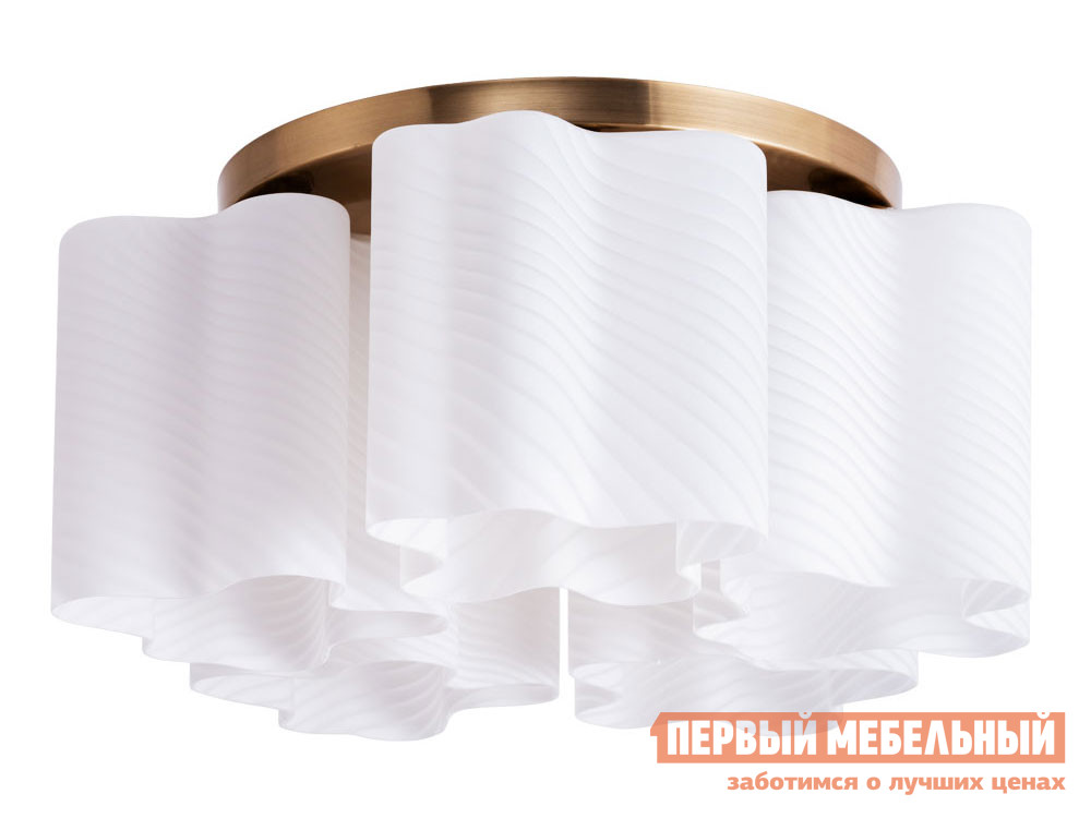 

Люстра SERENATA A3459PL-5AB Античная бронза / Белый, SERENATA A3459PL-5AB Античная бронза / Белый