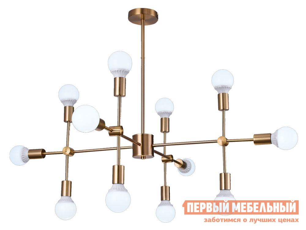 

Люстра 75130/8C Золото, металл / Белый, стекло, Золотой, 75130/8C Золото, металл / Белый, стекло