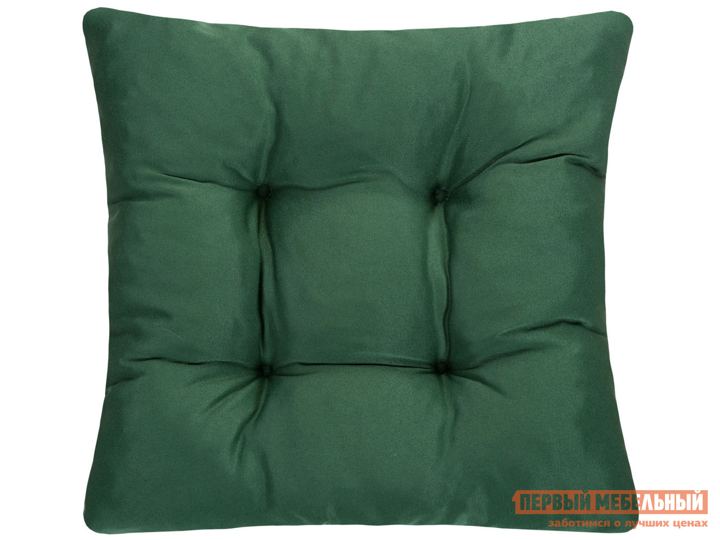 Подушка на стул  Брусника Зеленый