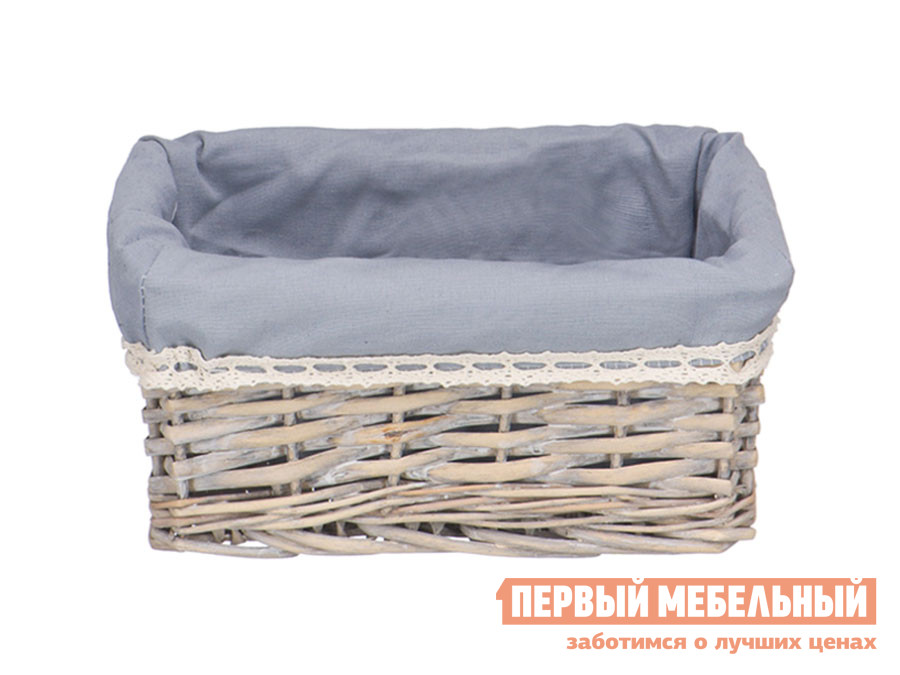 

Корзина для хранения Лен Ивовая лоза / Серый, ткань, Лен Ивовая лоза / Серый, ткань, XS