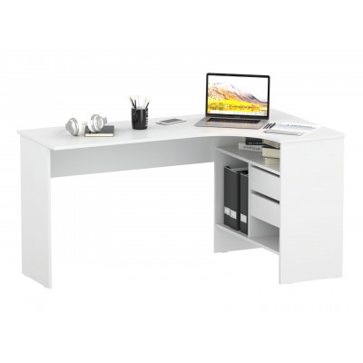 Письменный стол  СПм-25 Белый, Правый