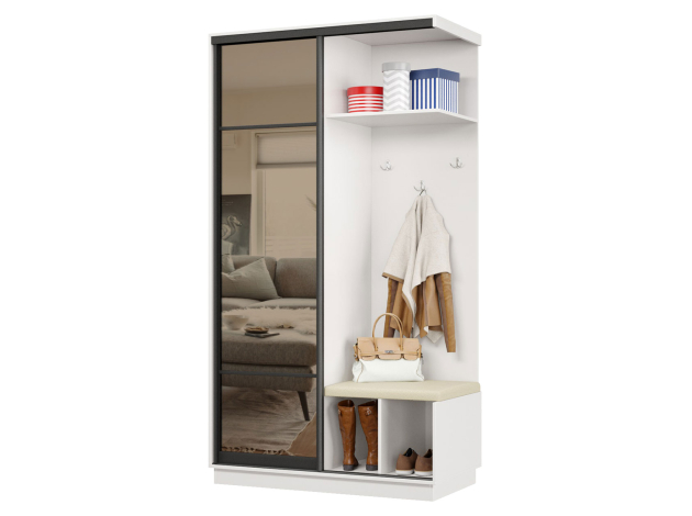 Прихожая Маршал 11 с мягким сиденьем