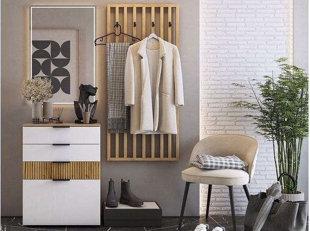 Прихожая с комодом Адам