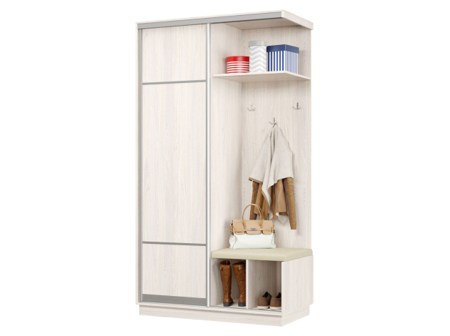 Прихожая Маршал 08 с мягким сиденьем