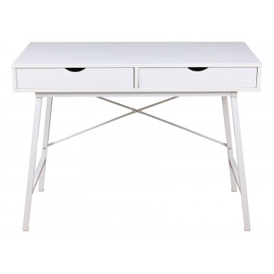 Письменный стол  AGAT Белый / Белый, металл