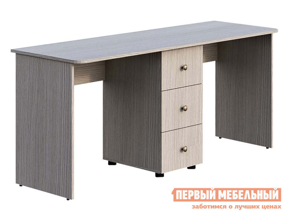 Письменный стол двухместный Первый Мебельный СТ-014 Стол письменный Мийа-3 2-х местный