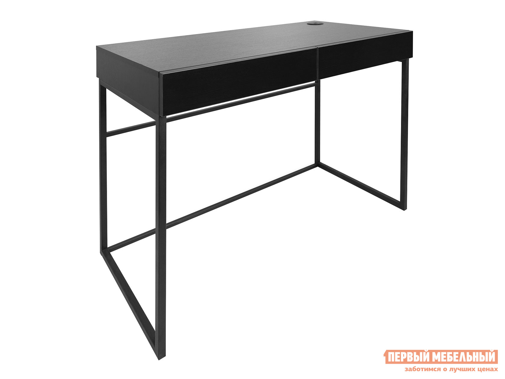 Письменный стол  MD 708 Черный / Черный, металл
